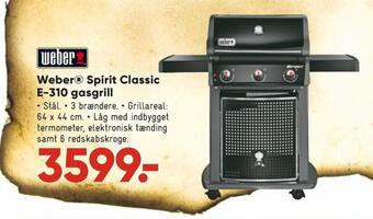 Bilka Weber gasgrill tilbud