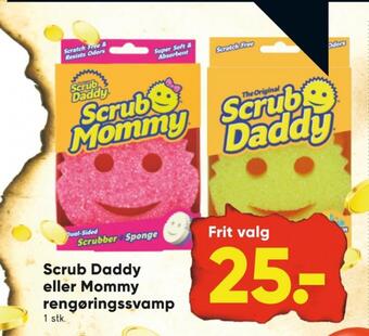 Scrub daddy rengøringssvampe