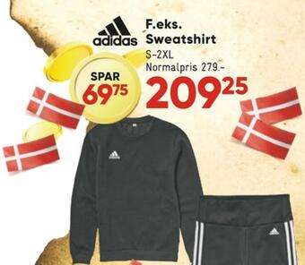 Bilka Adidas sweatshirt tilbud