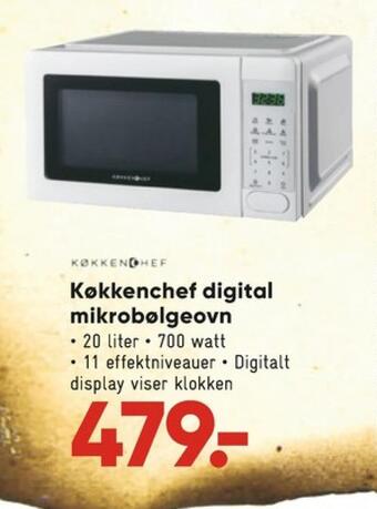 Bilka Køkkenchef mikroovn tilbud