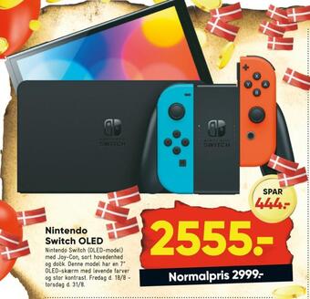 Bilka Nintendo switch spillekonsol tilbud