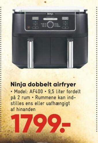 Bilka Ninja airfryer tilbud
