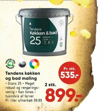 Bilka Tendens maling tilbud