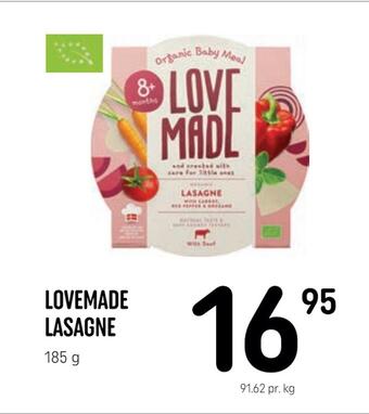 REMA 1000 Lovemade lasagne tilbud