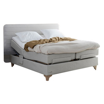 SengeSpecialisten Jensen j5 dream elevationsseng 210x210 cm med helt betræk tilbud
