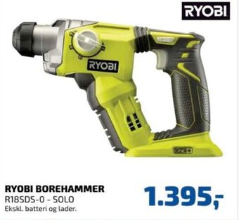 Davidsen Ryobi borehammer tilbud