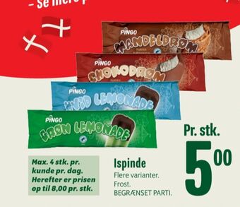 Grøn lemonade ispind