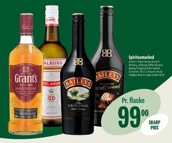 Min Købmand Grants whisky tilbud