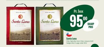Min Købmand Ukendt chilensk rødvin tilbud
