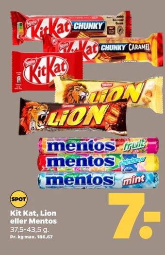 Mentos pastiller fruit