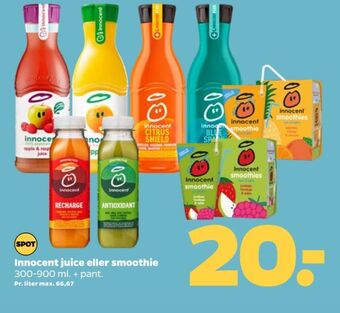 Netto Recharge smoothie tilbud