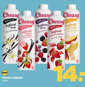 Netto Cheasy yoghurt vanilje tilbud