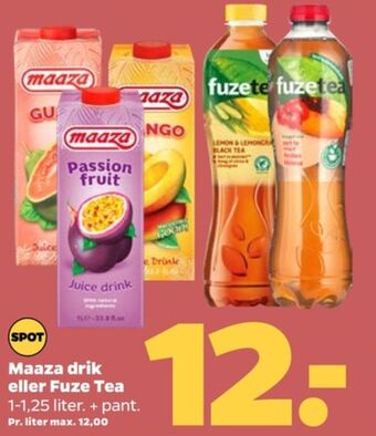 Maaza passionsfrugtdrik