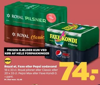 Netto Pilsner øl tilbud