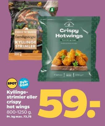 Netto Bistronne hot wings tilbud