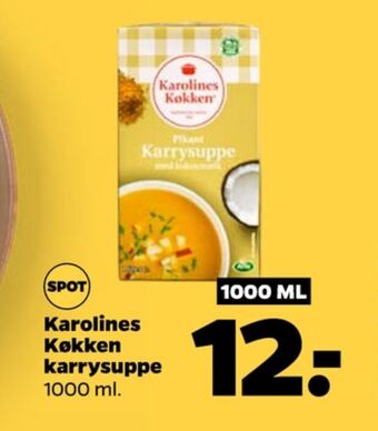 Netto Karolines karrysuppe tilbud