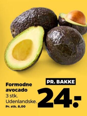 Netto Ukendt avocado tilbud