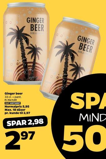 Netto Harboe ginger beer tilbud