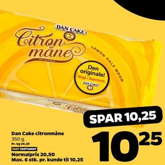 Netto Citronmåne kager tilbud