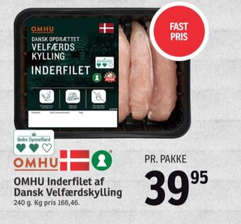 SPAR Omhu kyllingeinderfileter tilbud