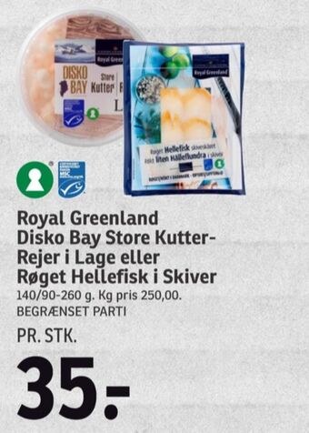 SPAR Royal greenland rejer tilbud