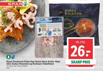 SPAR Gestus fiskefileter tilbud