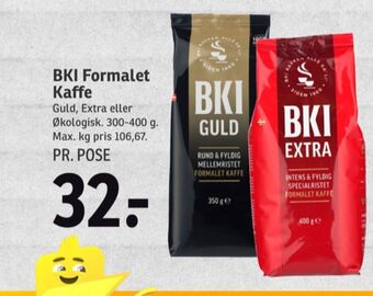 SPAR Guld kaffe formalet tilbud