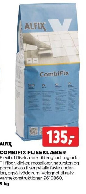 jem & fix COMBIFIX FLISEKLÆBER tilbud