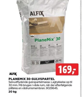 jem & fix PLANEMIX 30 GULVSPARTEL tilbud