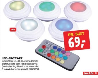 LED-SPOTSÆT