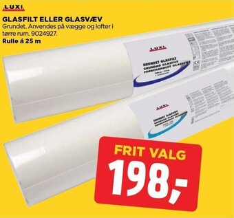 jem & fix GLASFILT ELLER GLASVÆV tilbud