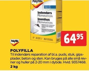 jem & fix POLYFILLA tilbud