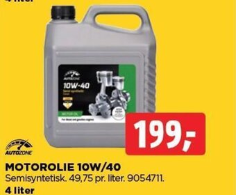 jem & fix MOTOROLIE 10W/40 tilbud