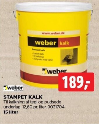 jem & fix STAMPET KALK tilbud
