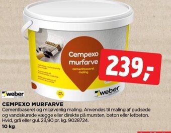 jem & fix CEMPEXO MURFARVE tilbud