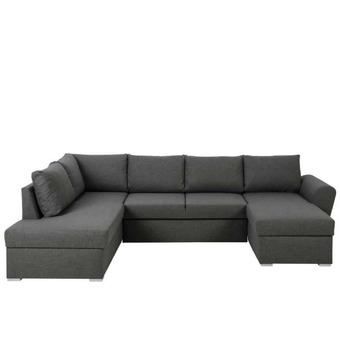 Møbelkompagniet Stanford lux u-sovesofa højrevendt, grå tilbud