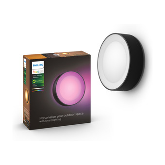 Expert Philips hue daylo udendørs væglampe, sort 230 v tilbud