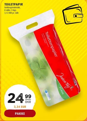 Scandinavian Park Jeden tag toiletpapir tilbud