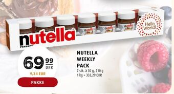 Scandinavian Park Nutella smørepålæg tilbud