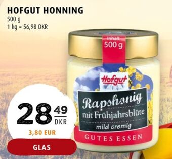 Scandinavian Park Hofgut honning tilbud