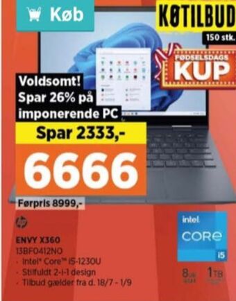 Power Hp bærbar pc tilbud