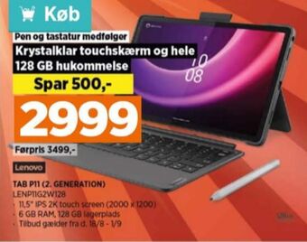 Power Lenovo tablet tilbud