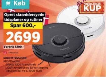Power Roborock robotstøvsuger tilbud