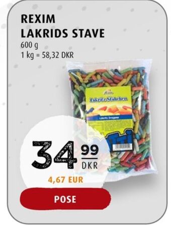 Lakritz stäbchen slikposer