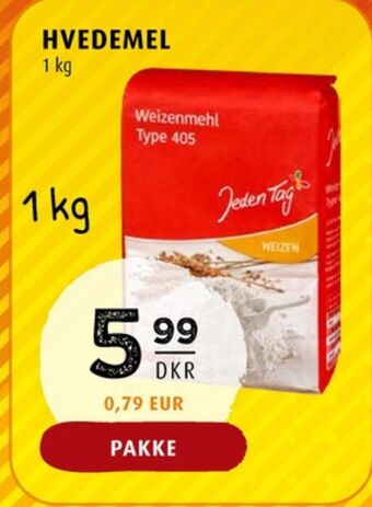 Jeden tag hvedemel