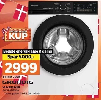 Power Grundig vaskemaskine tilbud