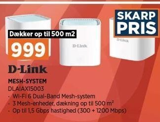Power D-link mesh-system tilbud