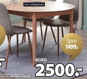 JYSK MARSTRAND BORD tilbud