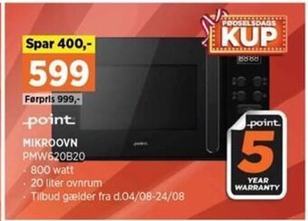 Power MIKROOVN PMW620B20 tilbud