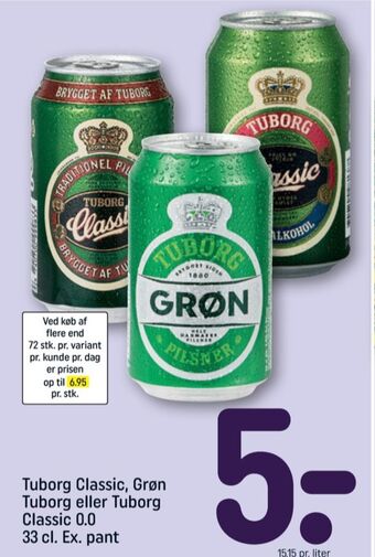 REMA 1000 Grøn øl tilbud